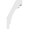 Ekena Millwork 5 1/2-in. W x 14-in. D x 26-in. H Merced Architectural Grade PVC Knee Brace BRCP055X14X26MRC - alternate 6